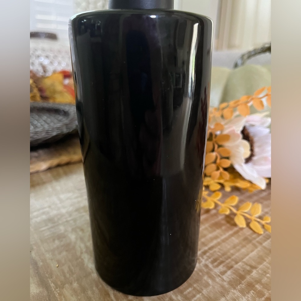 Rae Dunn Black 'Spooky' Soap Dispenser - Picture 4 of 5